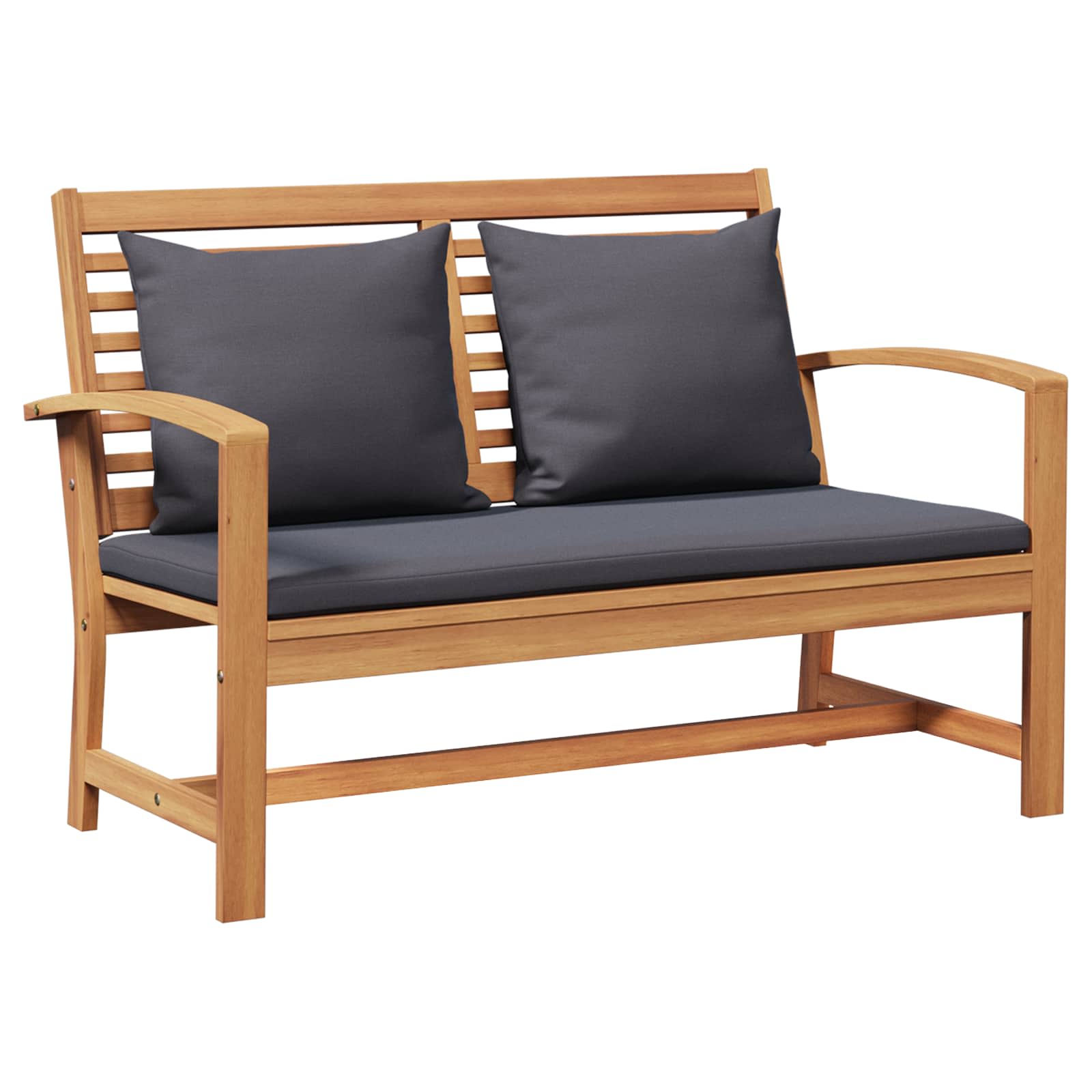 Sjedeća garnitura za vrt 3 pcs Prirodna Čvrsto teak drvo