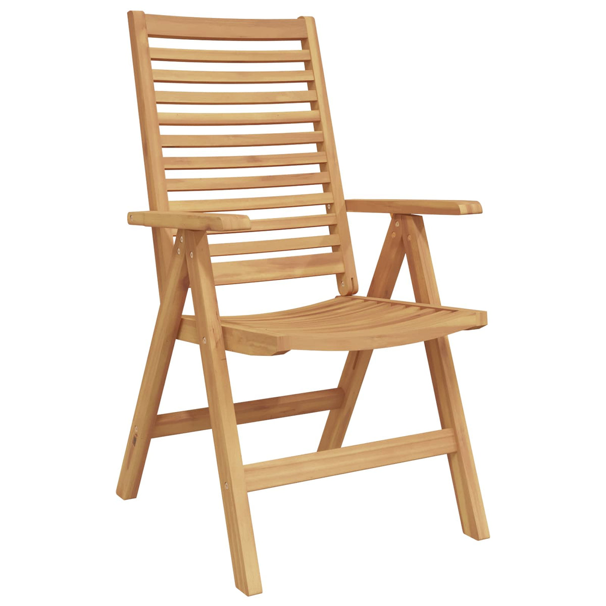 Vrtni set za objed 7 pcs Smeđa Čvrsto teak drvo