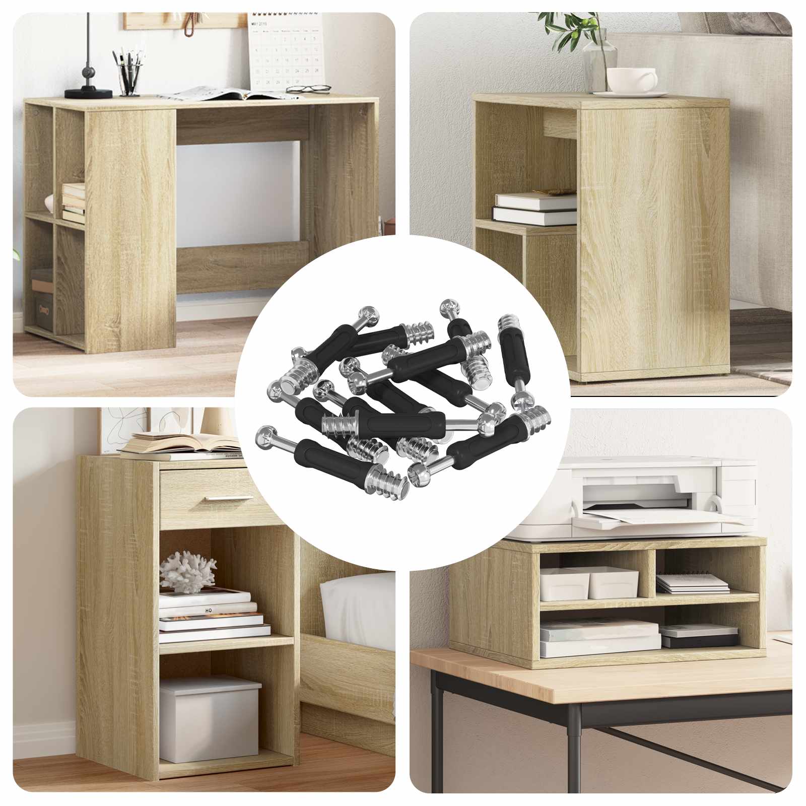 Brava vijak s kamerom 4000 pcs Srebrna i crna Metal