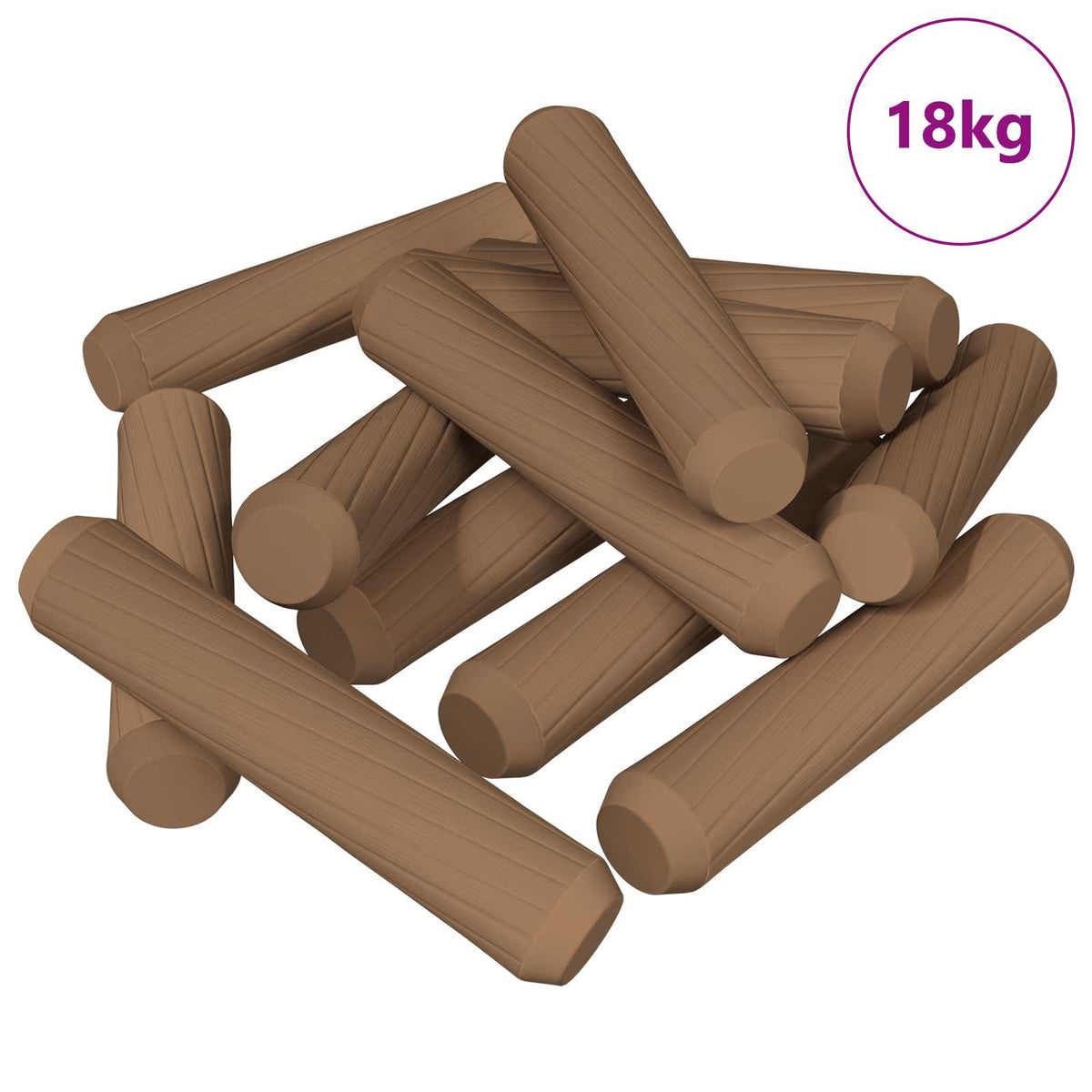 Drveni klinovi 18000 pcs Smeđa Masivno drvo