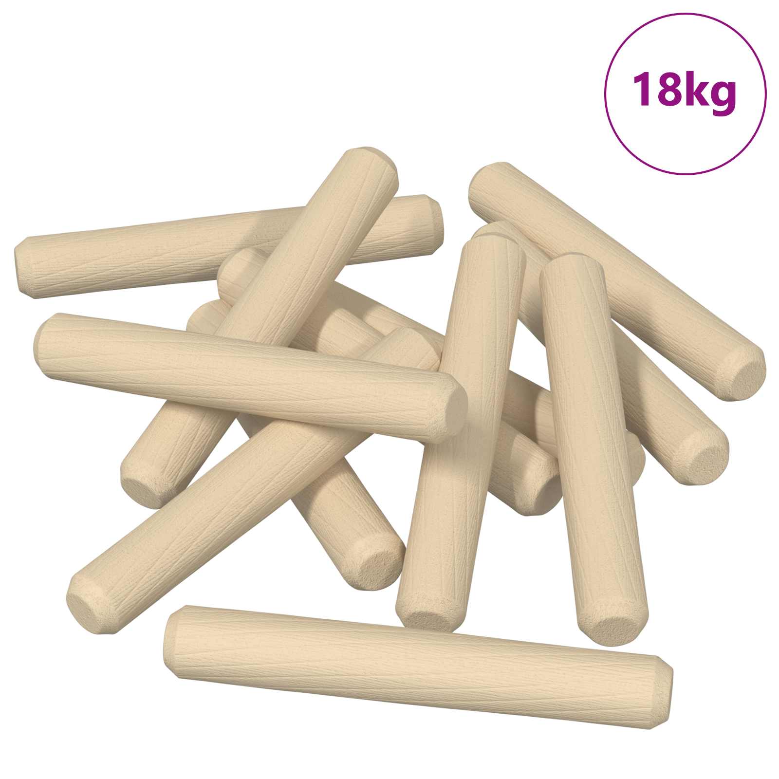 Drveni klinovi 12000 pcs Smeđa Masivno drvo