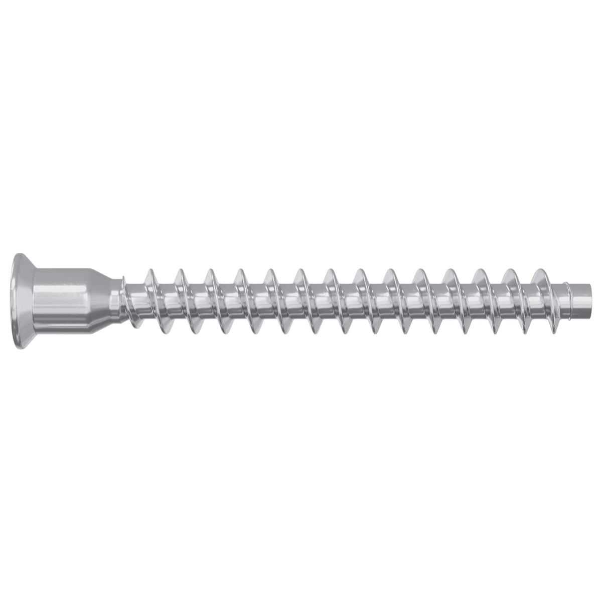 Potvrđivački vijci 12 pcs Srebrno Ø7 x 58 mm Metal