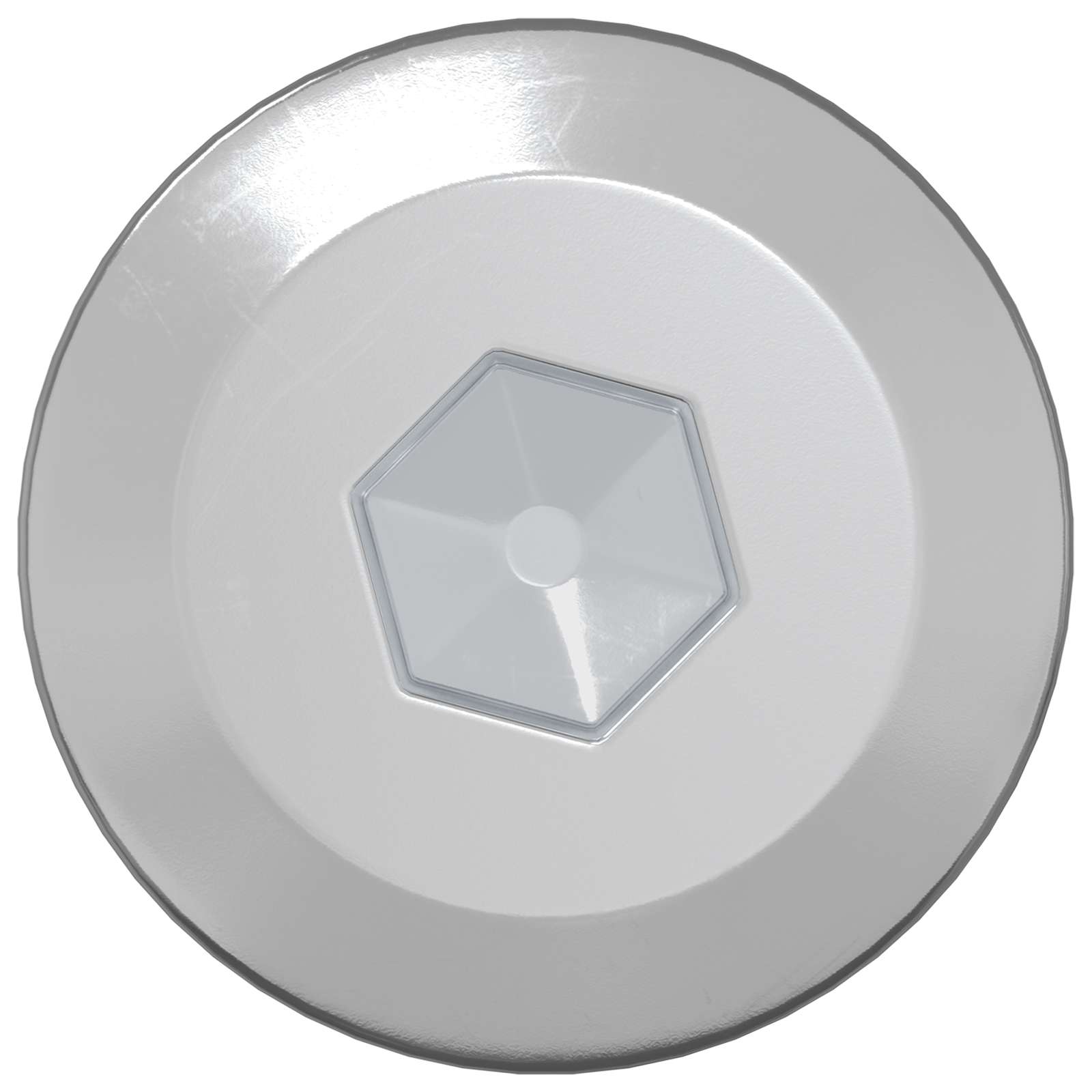 Drvene vijake 2 pcs Srebrno M6 x 70 mm Čelik