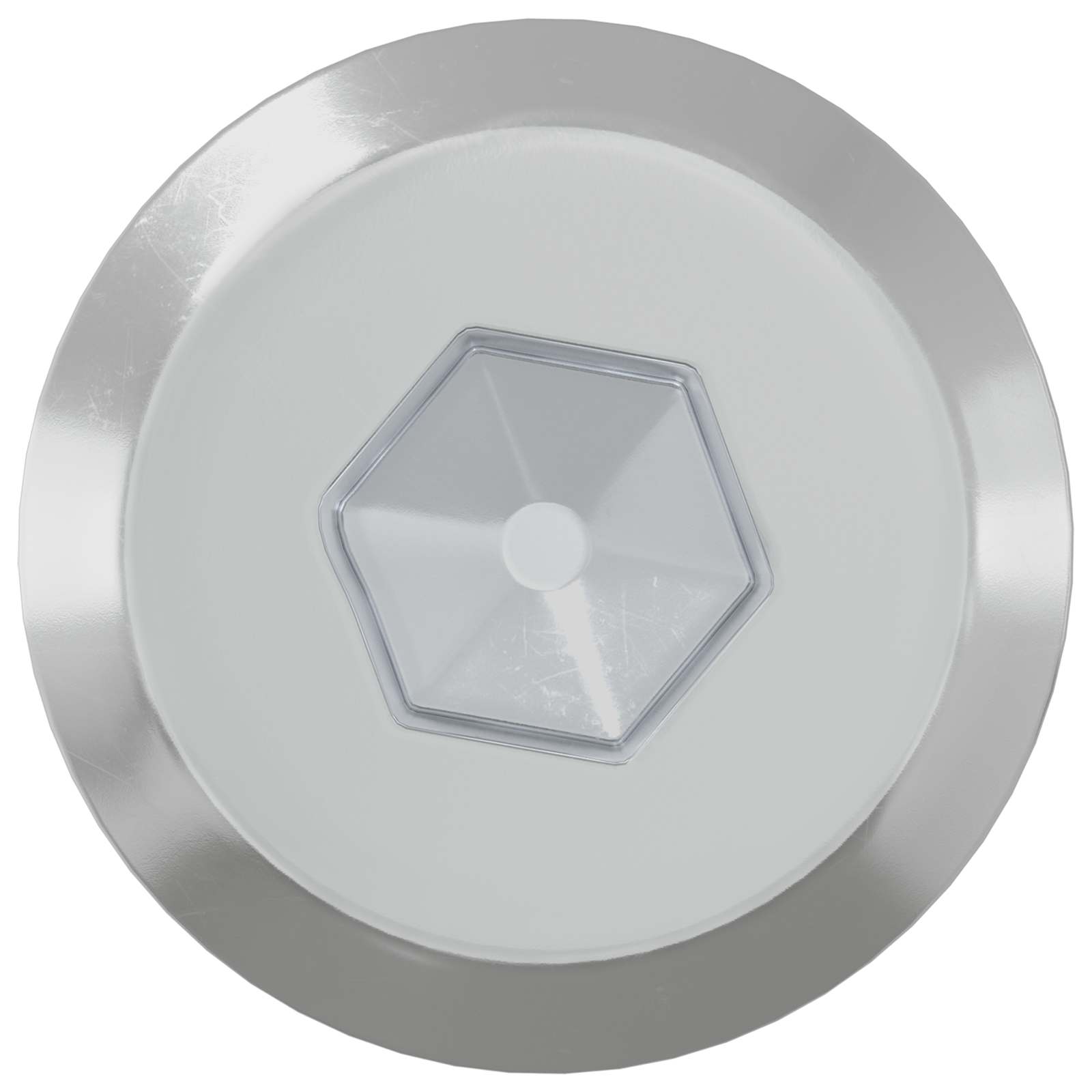 Namještajni vijci 2 pcs Srebrno M6 x 60 mm Čelik
