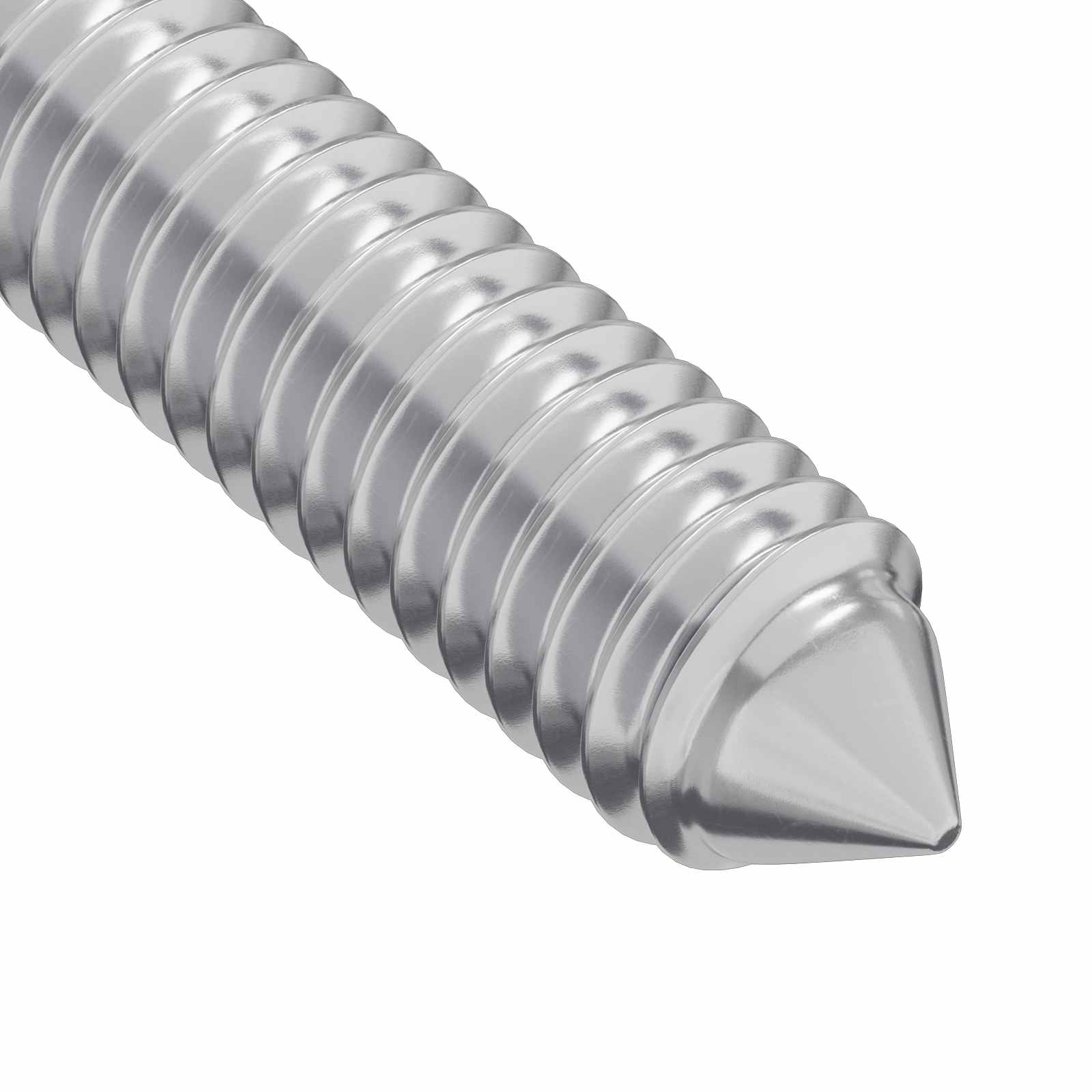 Vijak 2 pcs Srebrno M6 x 85 mm Čelik