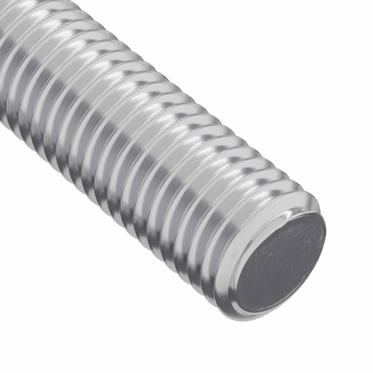 Navojni štap 2 pcs Srebrno 6 x 120 mm Čelik
