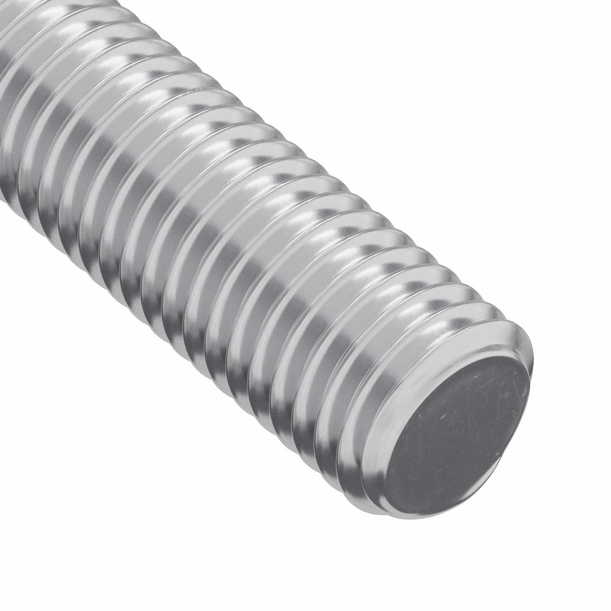 Navojni štap 12 pcs Srebrno 6 x 135 mm Čelik