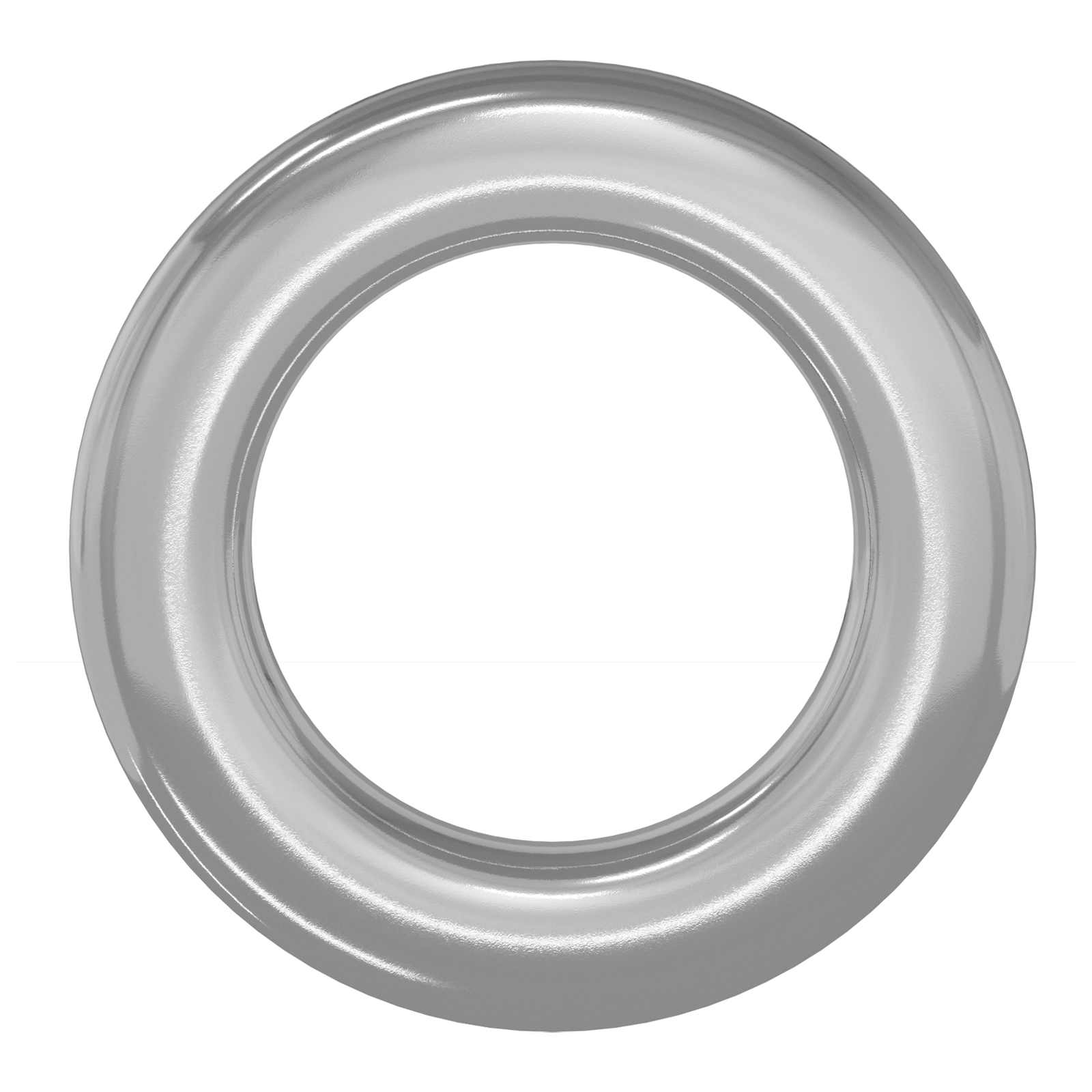 Podlošci 2 pcs Srebrno 10 x 10 x 0,8 mm Željezo