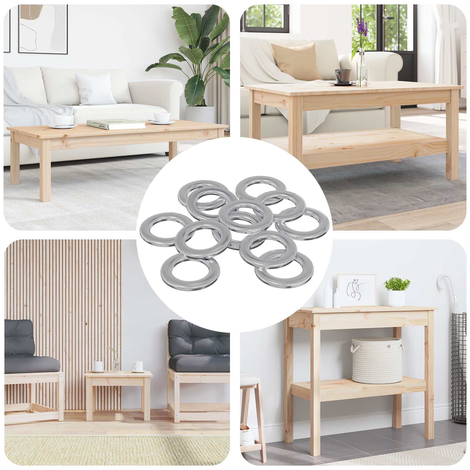 Podlošci 52941 pcs Srebrno Željezo