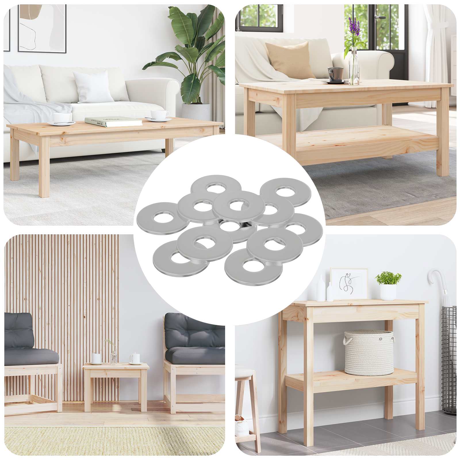 Podlošci 33962 pcs Srebrno Željezo