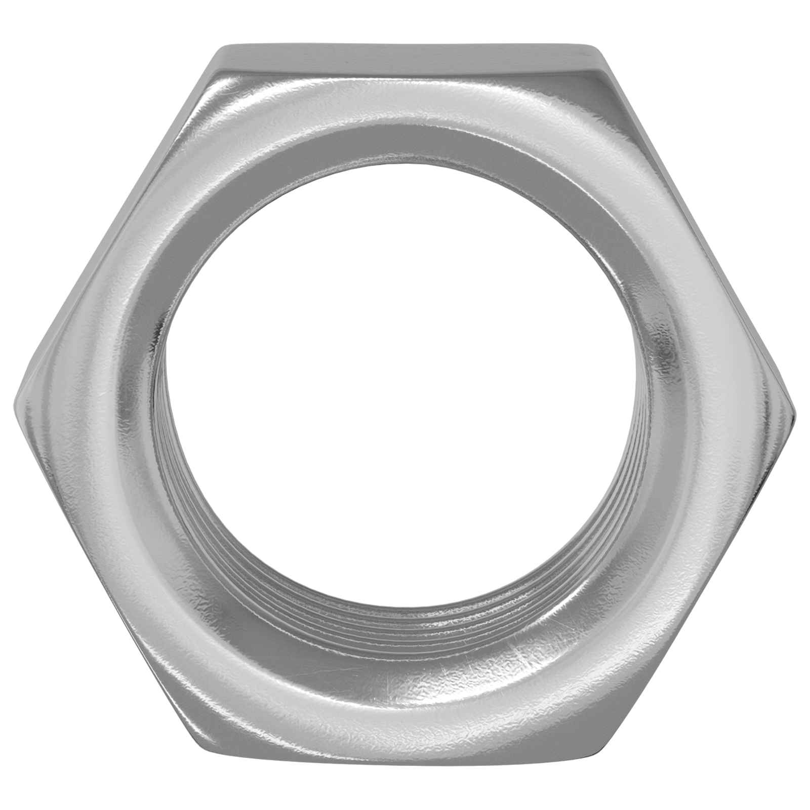 Šesterokutna matica 2 pcs Srebrno M6 Metal