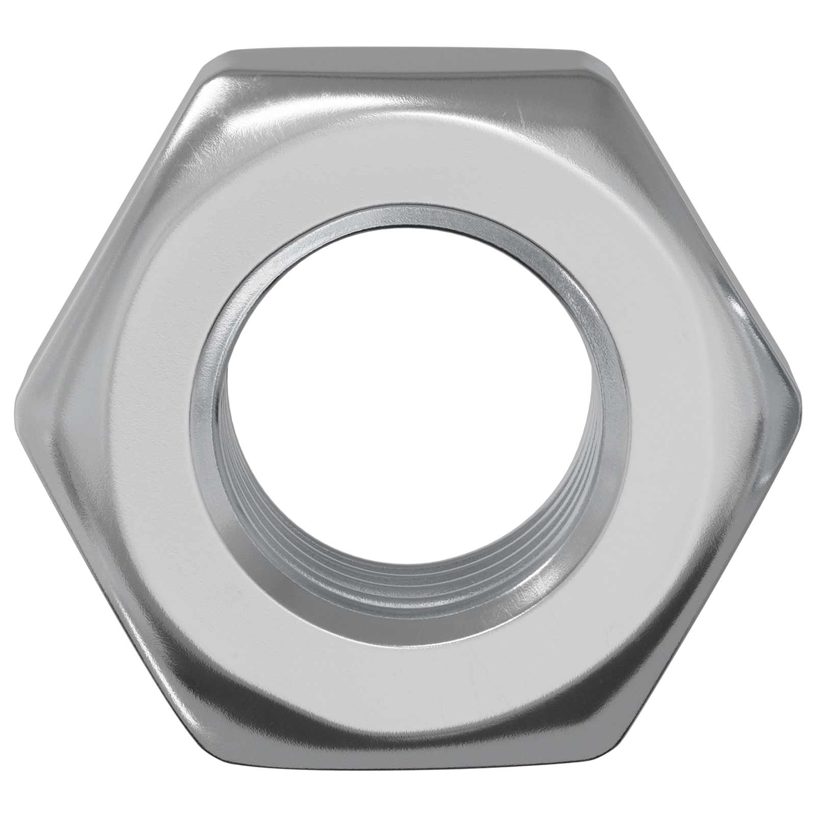 Šesterokutna matica 2 pcs Srebrno m8 Metal