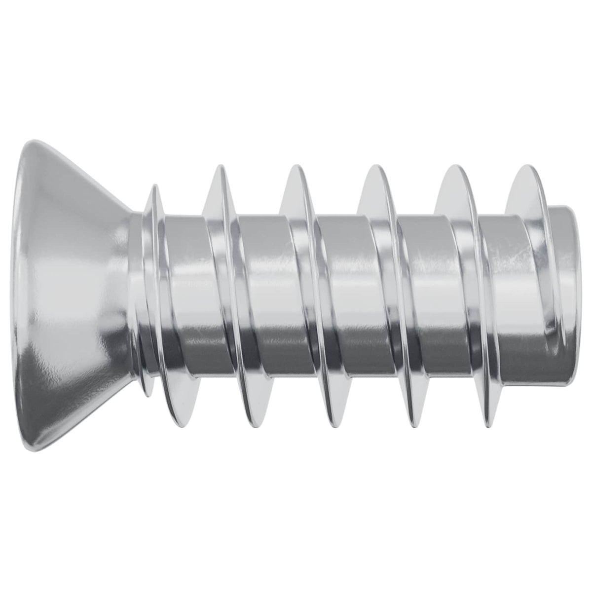 Vijak 12 pcs Srebrno M6 x 12 mm Željezo