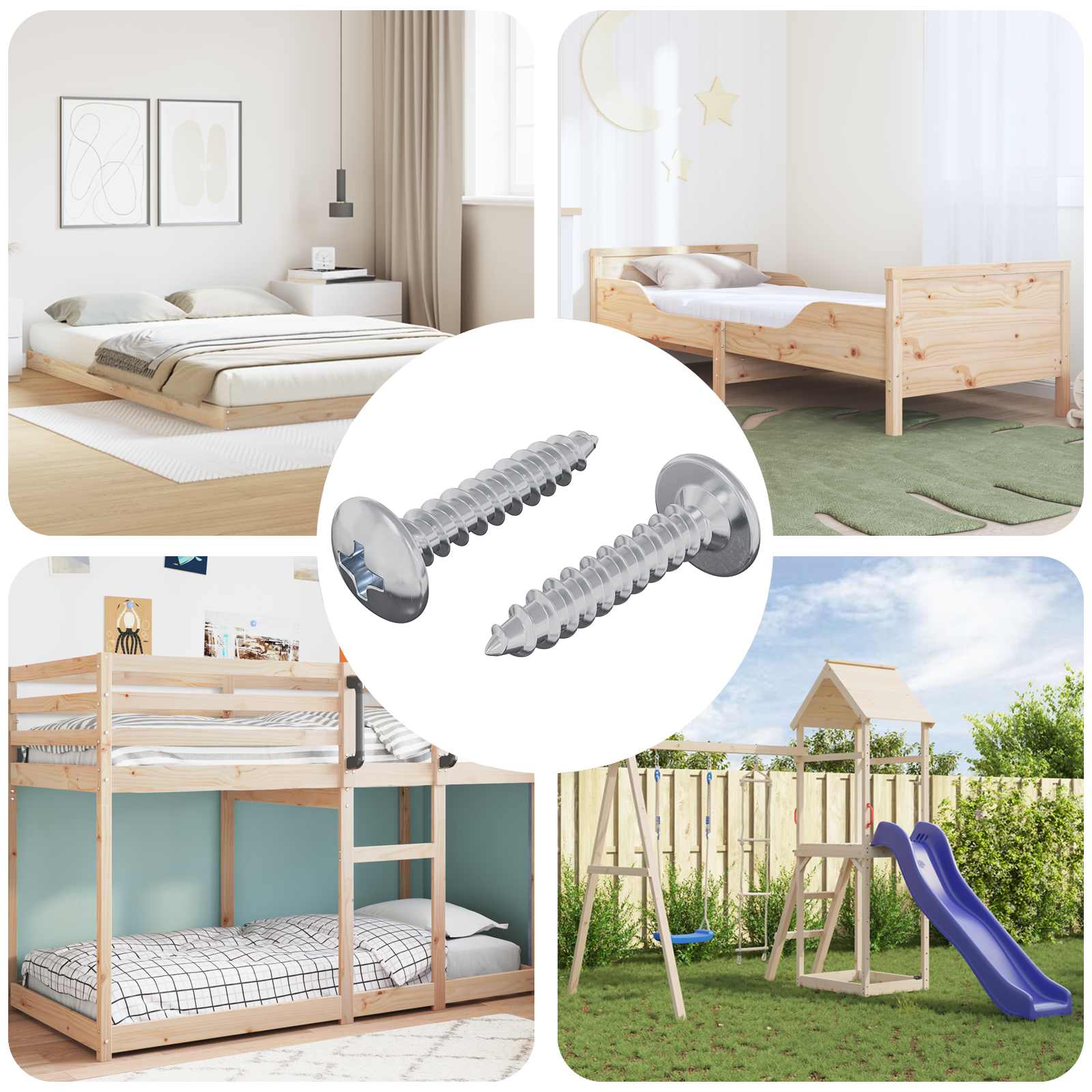 Samoupravni čavao 2 pcs Cinkom premazano 4 x 20 mm Čelik