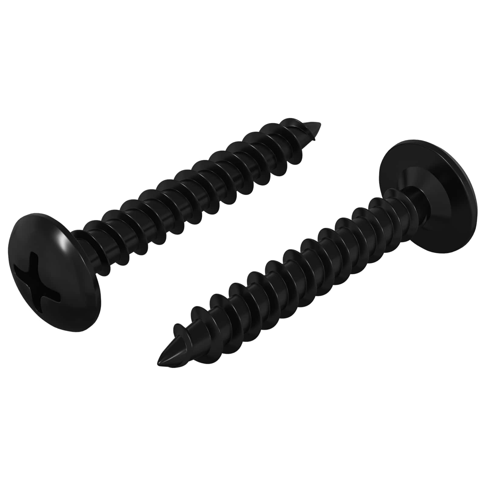 Samoupravni čavao 2 pcs Crna 4 x 25 mm Čelik