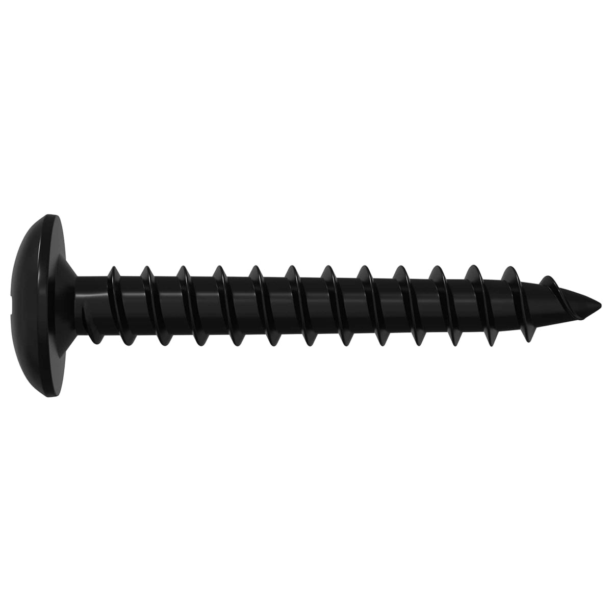 Samoupravni čavao 2 pcs Crna 4 x 25 mm Čelik