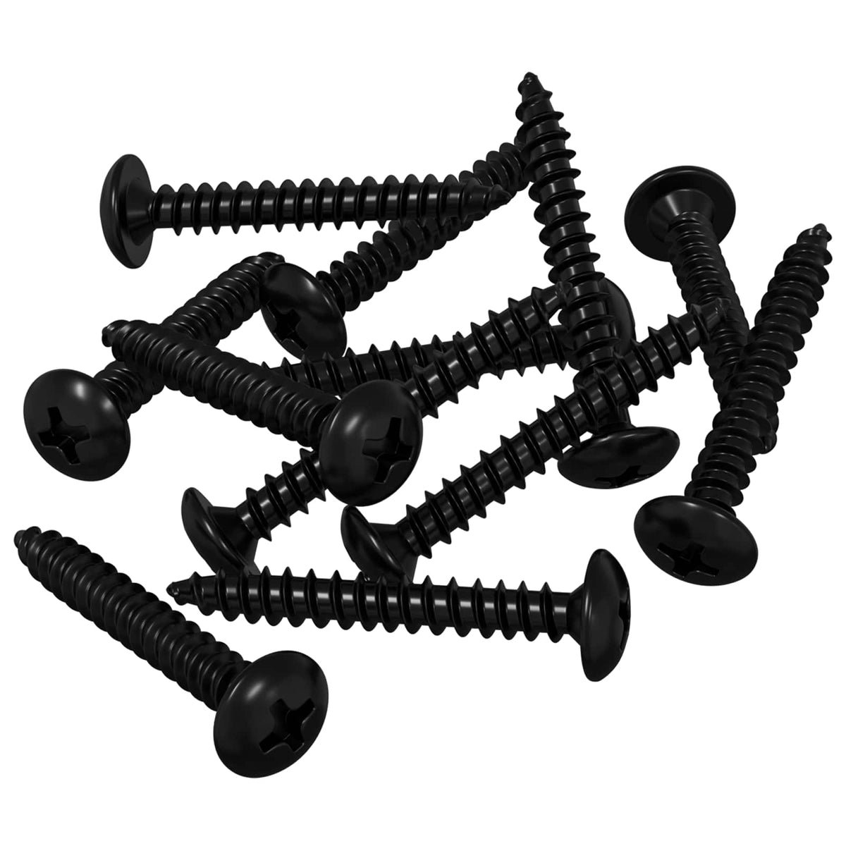 Čavao s Navojem 8219 pcs Crna Čelik