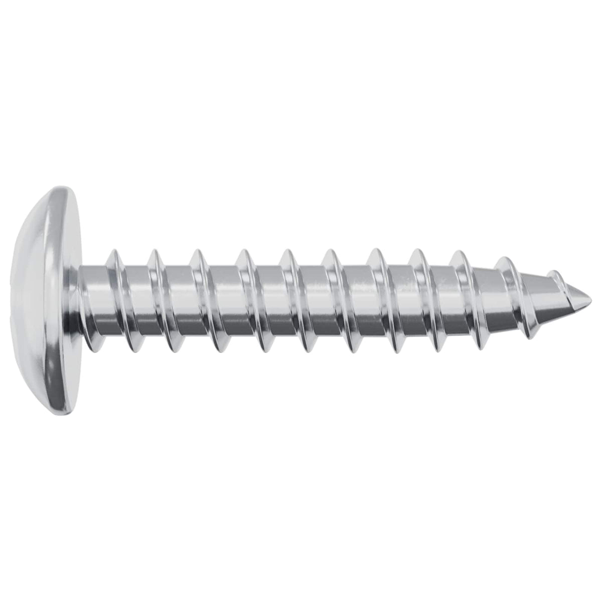 Drvene vijake 12 pcs Srebrno M3,5 x 20 mm Čelik