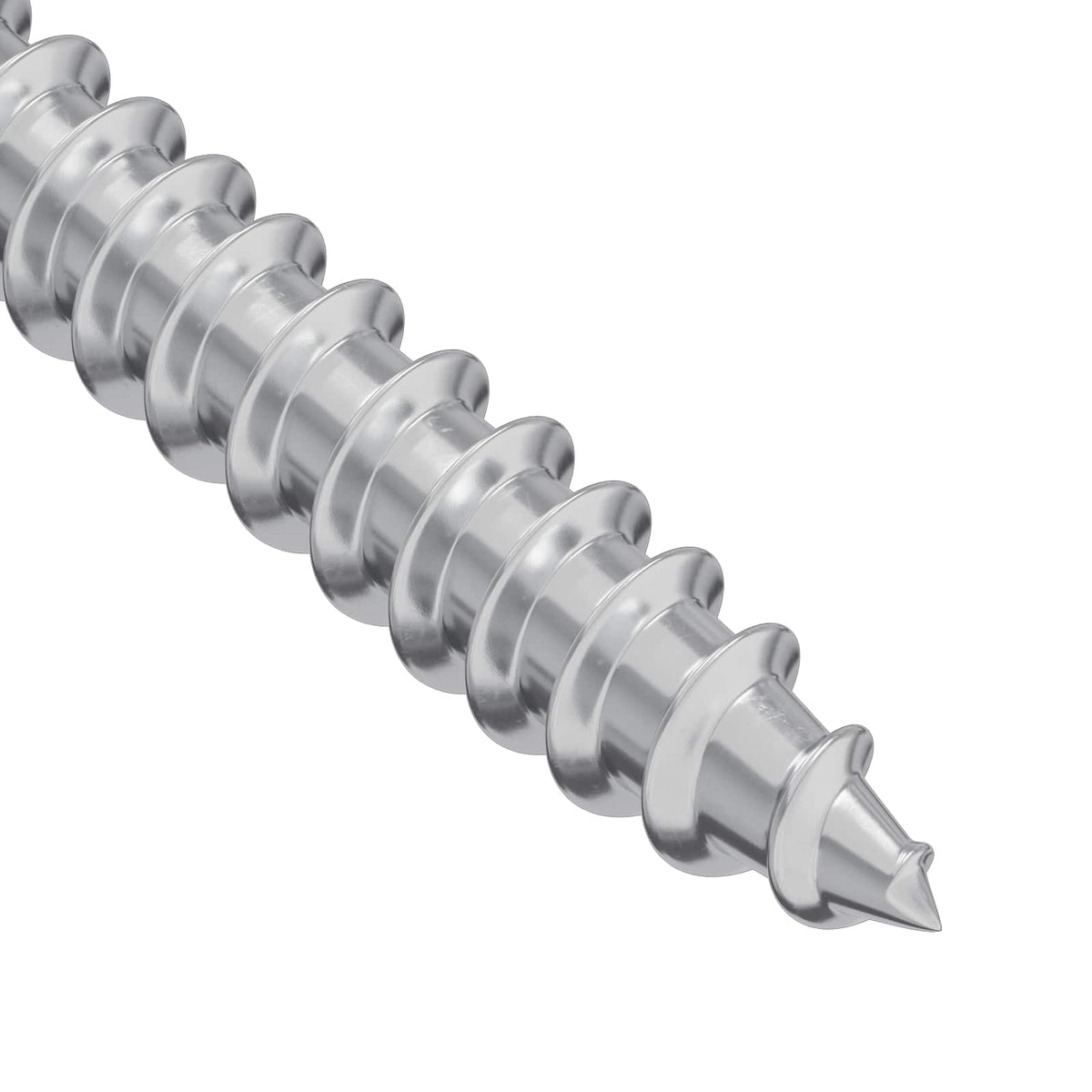 Drvene vijake 2 pcs Srebrno M4 x 28 mm Čelik