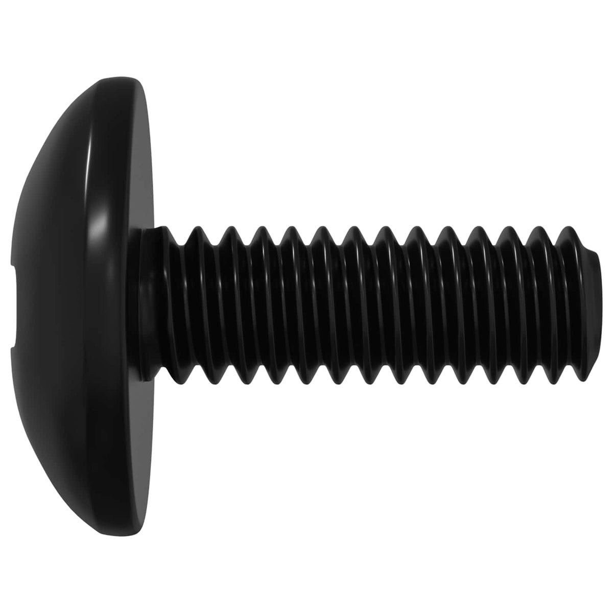 Vijci s rukavcem 12 pcs Crna M4 x 10 mm Željezo