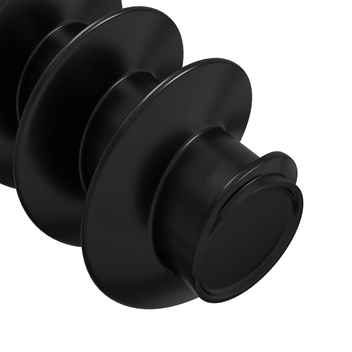 Šestarasti vijak s čepom 2 pcs Crna M5 x 40 mm Željezo