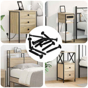 Šestarasti vijak s čepom 5143 pcs Crna Željezo