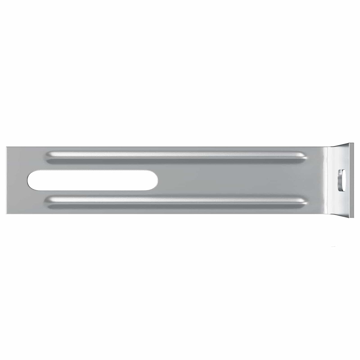 Nosač protiv prevrtanja 12 pcs Srebrno 74,5 x 15 x 32 mm