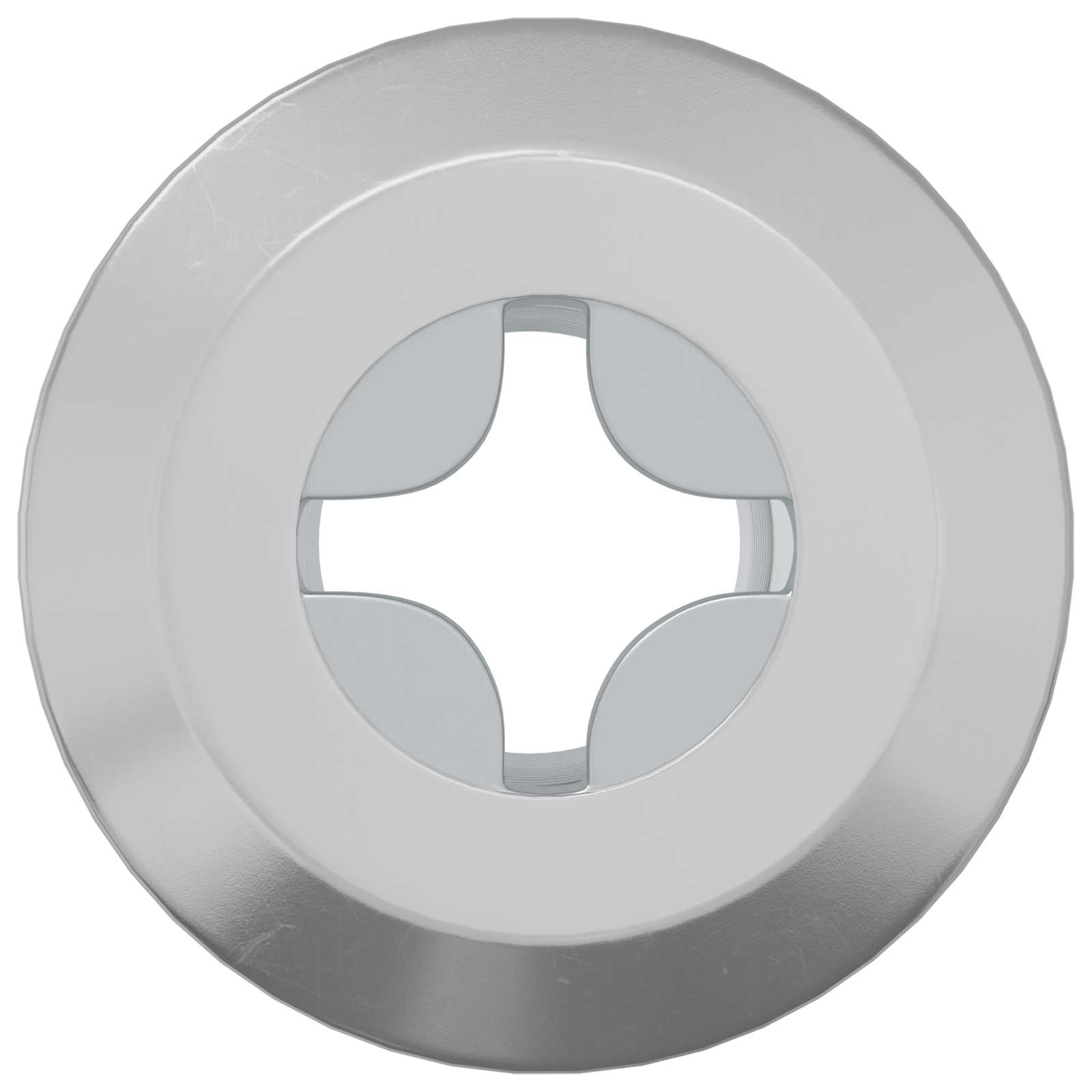 Sigurnosna matica 12 pcs Nikla M6 x 15 mm Čelik