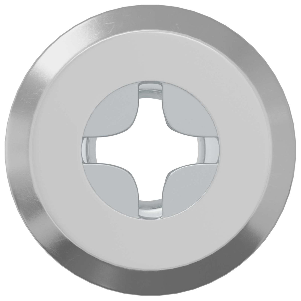 Sigurnosna matica 2 pcs Srebrno M6 x 15 mm Čelik