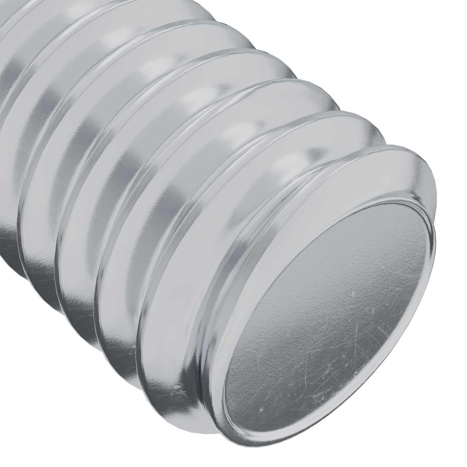 Vijak s plastičnom glavom 2 pcs Srebrno M6 x 30 mm Čelik
