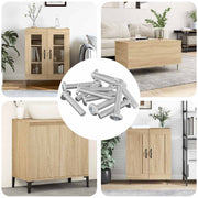 Vijak s plastičnom glavom 2647 pcs Srebrno Čelik
