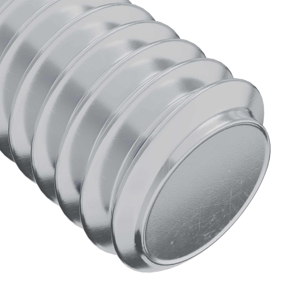 Vijak s plastičnom glavom 12 pcs Srebrno M6 x 35 mm Čelik