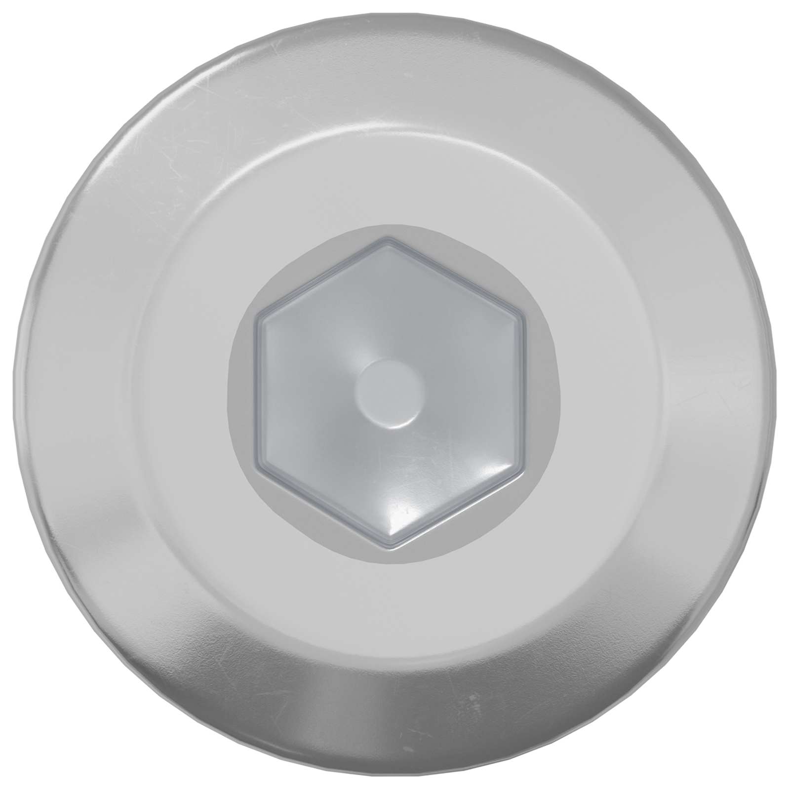 Vijak s plastičnom glavom 12 pcs Srebrno M6 x 35 mm Čelik