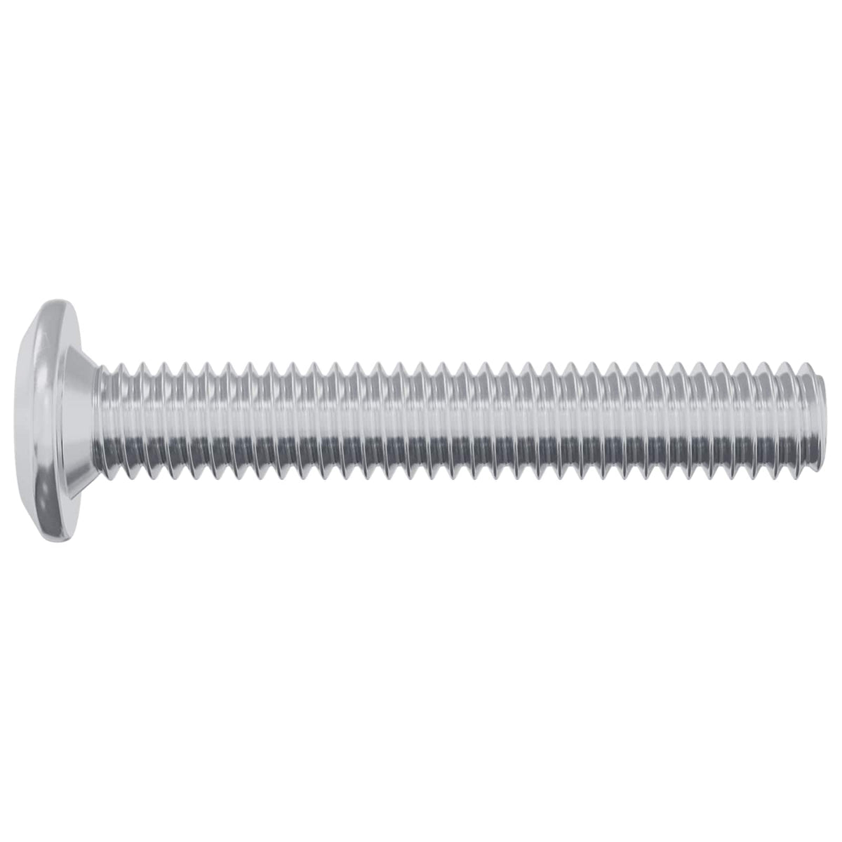 Vijak s plastičnom glavom 12 pcs Srebrno M6 x 35 mm Čelik