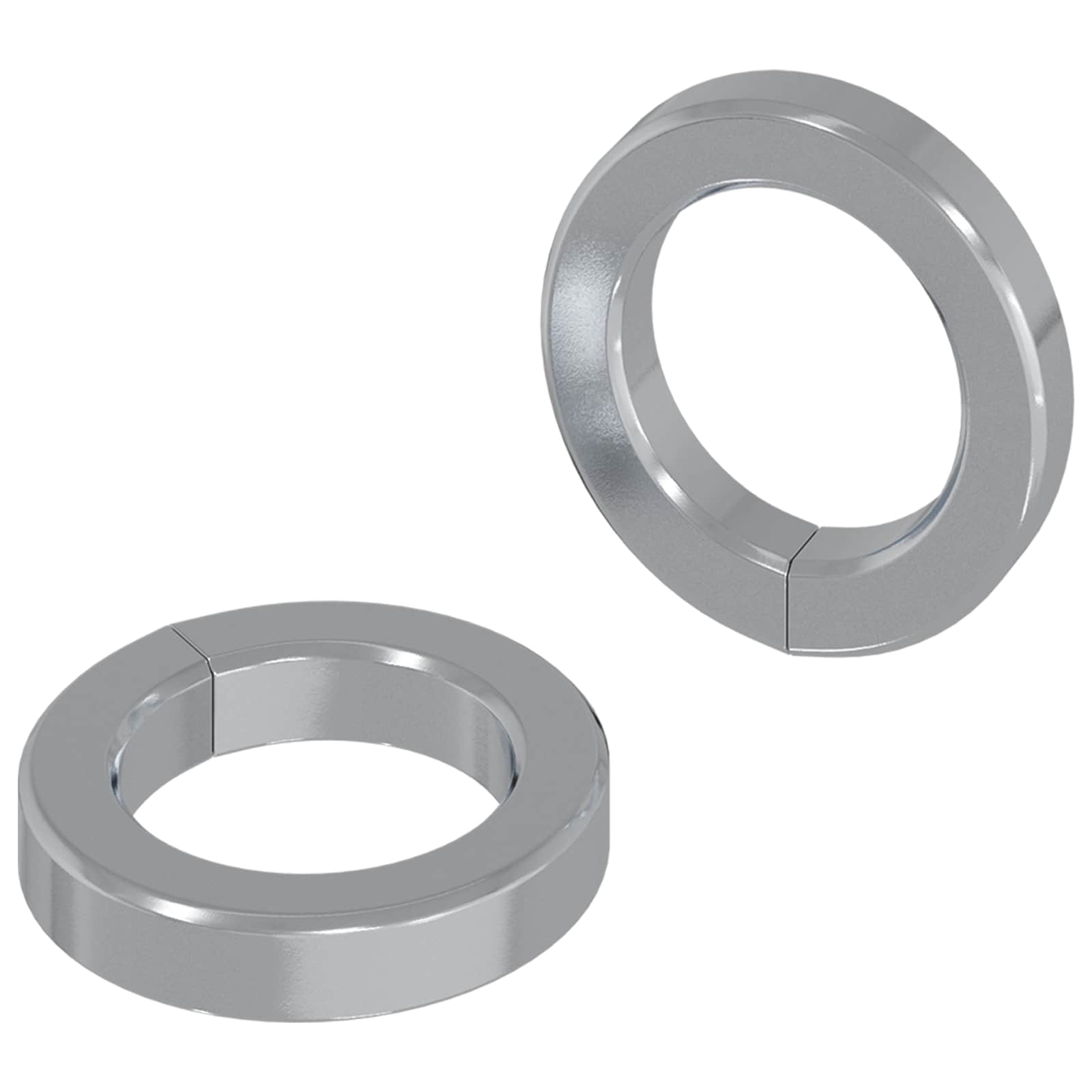 Užičasti zamašnjak 2 pcs Bijelo 13 x 1 mm Željezo