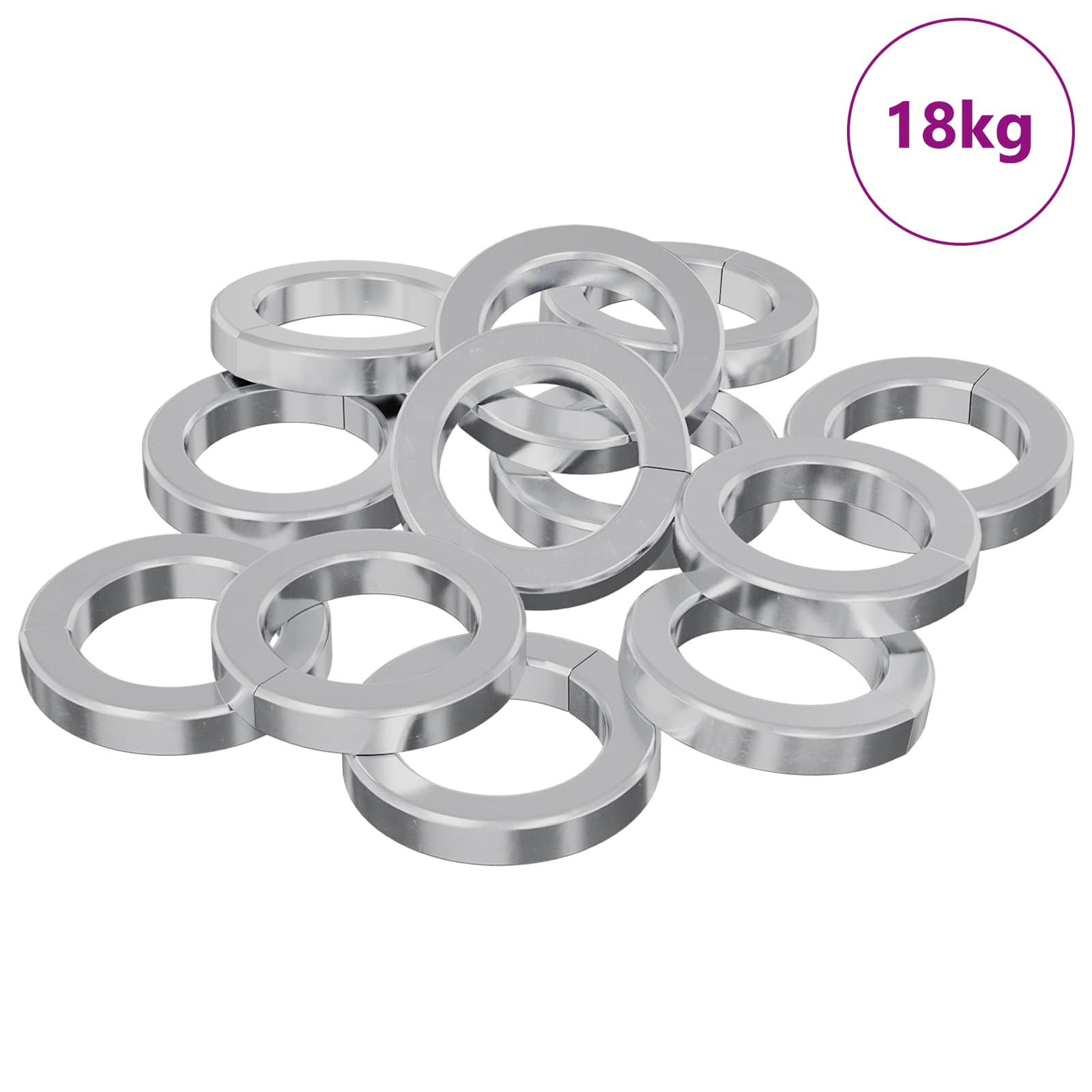 Užičasti zamašnjak 15929 pcs Bijelo Željezo