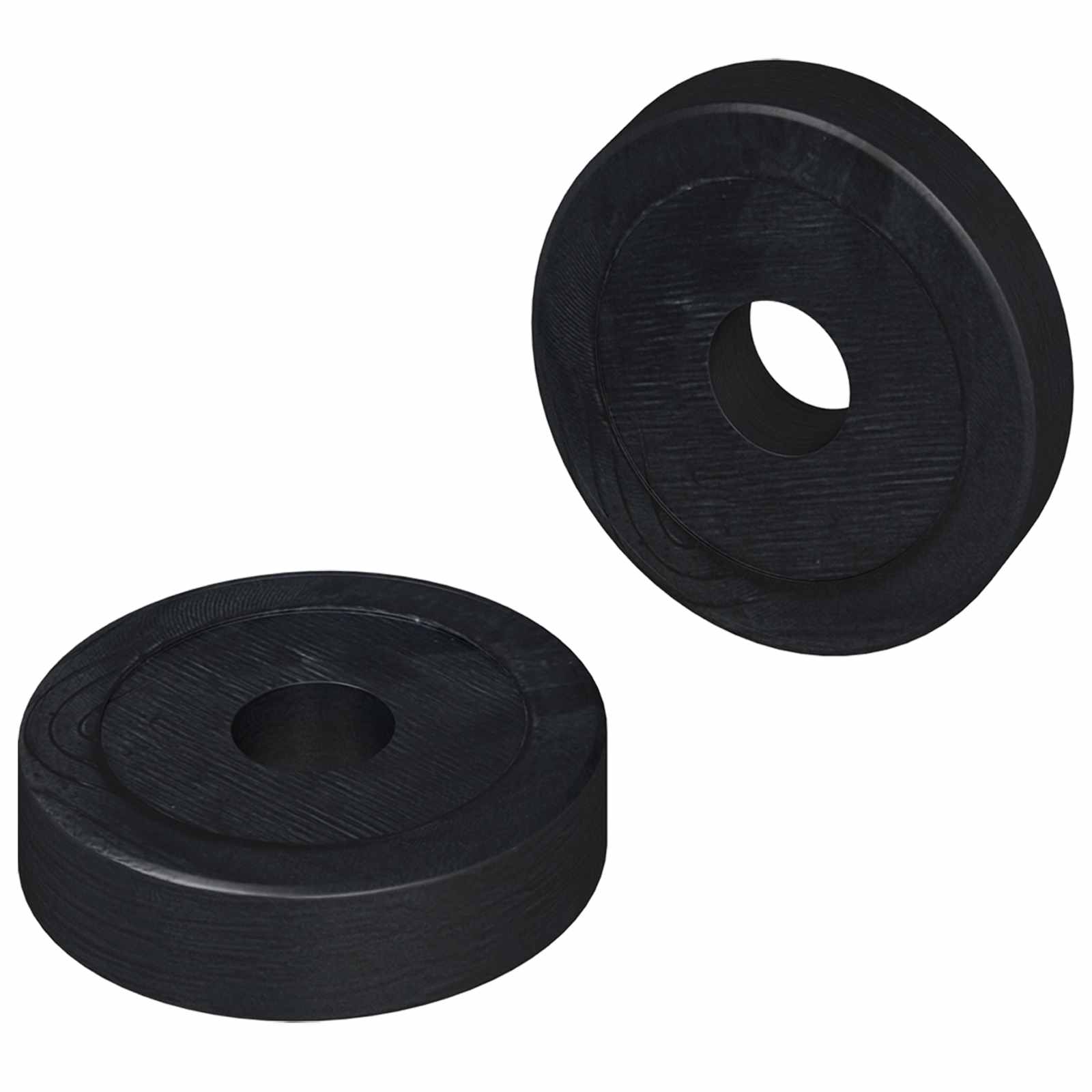 prikladno za ravne podloške 2 pcs Crna ∅15 x 3 mm PVC kopolimer