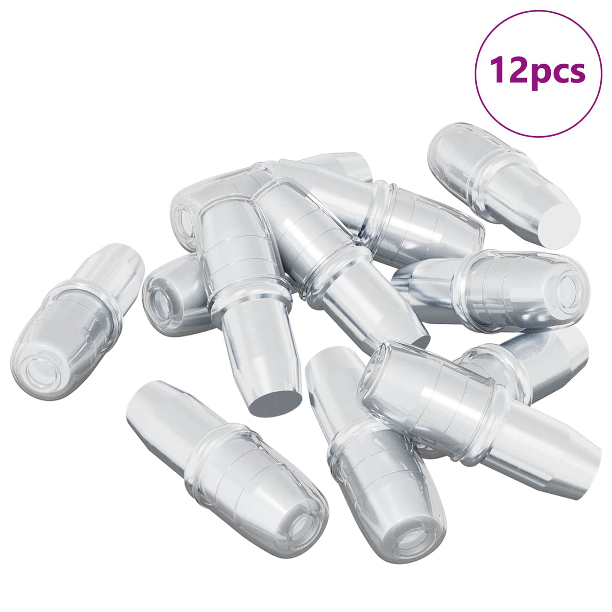 Polica Kuka 12 pcs Srebrno 7 x 16 mm Željezo