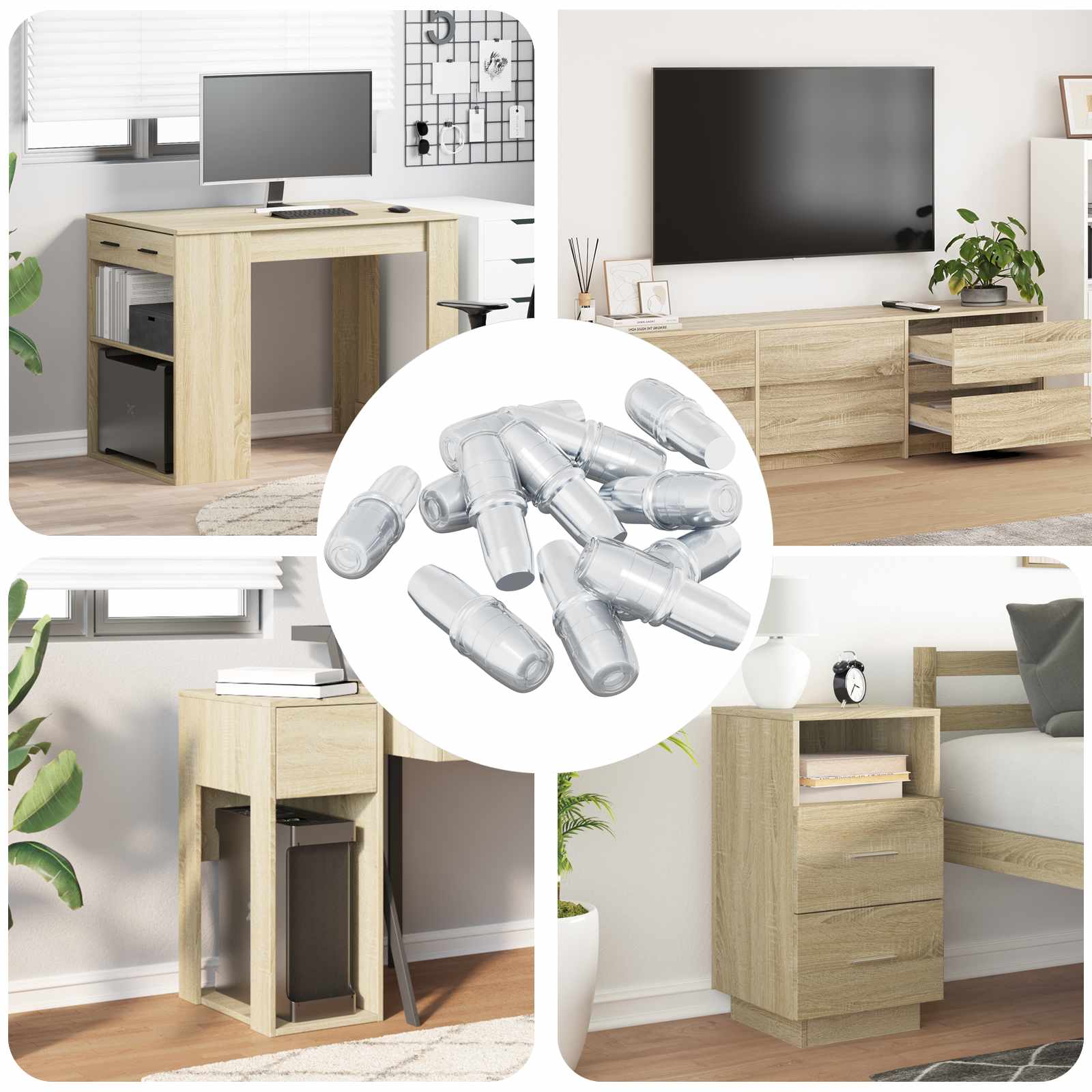 Polica Kuka 7200 pcs Srebrno 7 x 16 mm Željezo