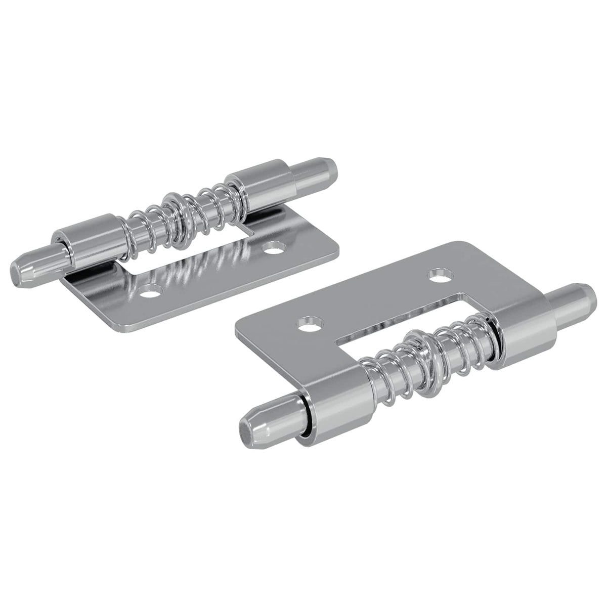 Zasun 2 pcs Srebrno 46 x 17 x 1,2 mm Čelik