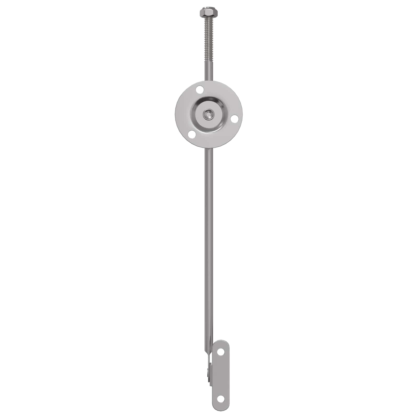 Užitna šipka za šarku 2 pcs Srebrno 190 mm Željezo