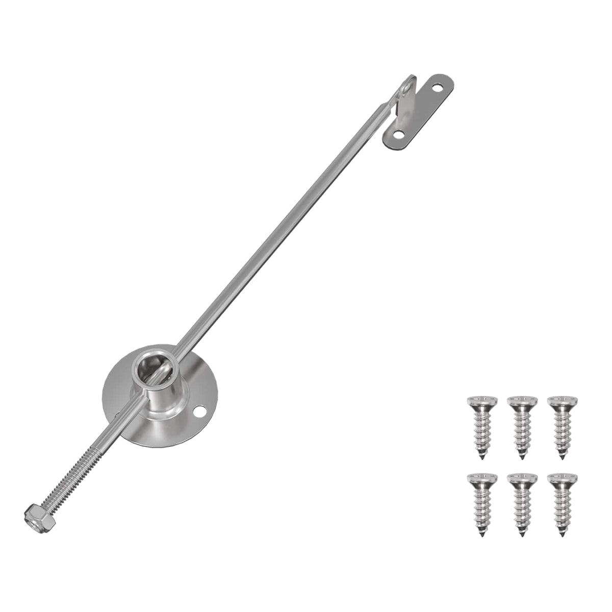 Užitna šipka za šarku 12 pcs Srebrno 190 mm Metal