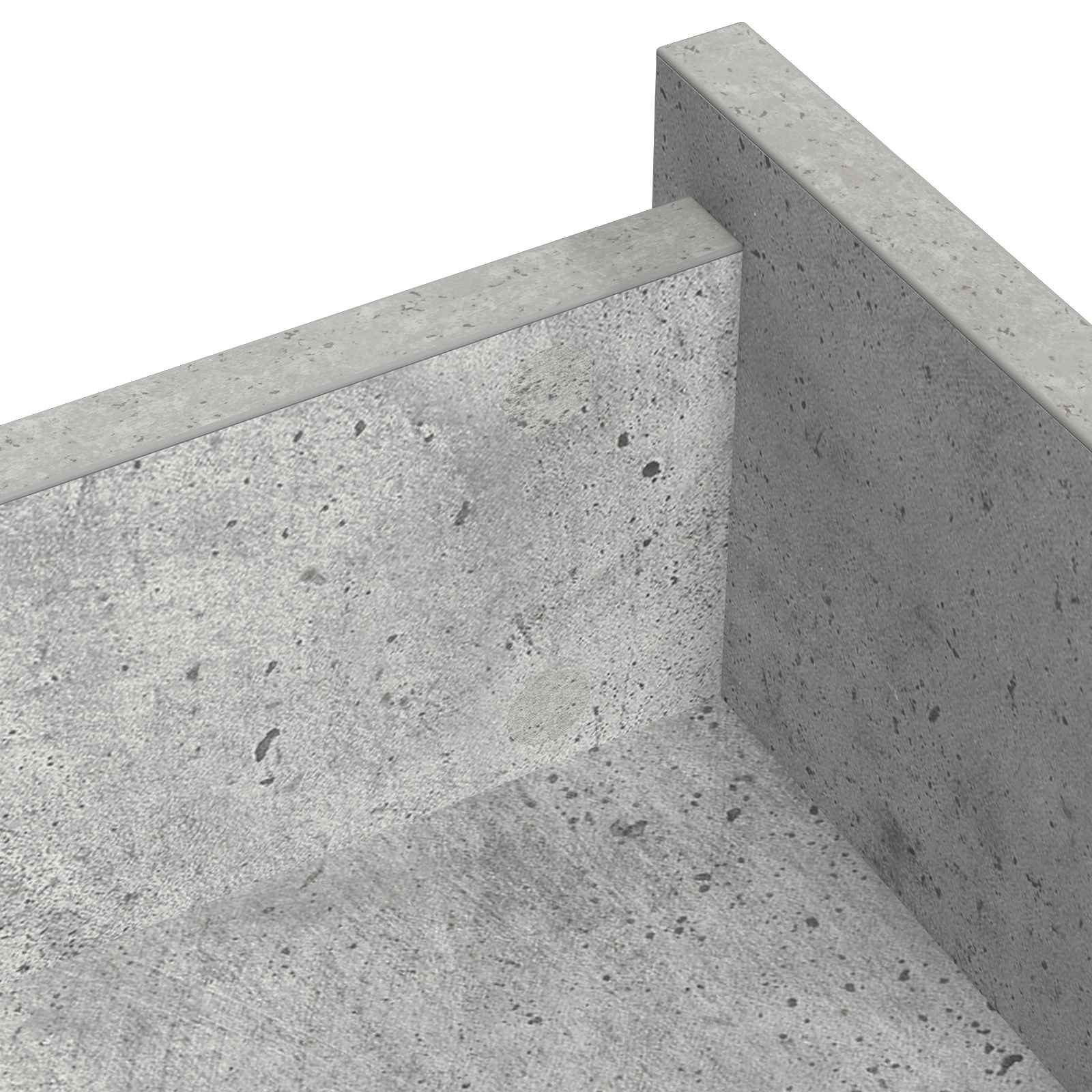 Ljepljiva Pokrivač za Vijake 2 pcs Betonski sivi Ø 20 x 0,5 mm