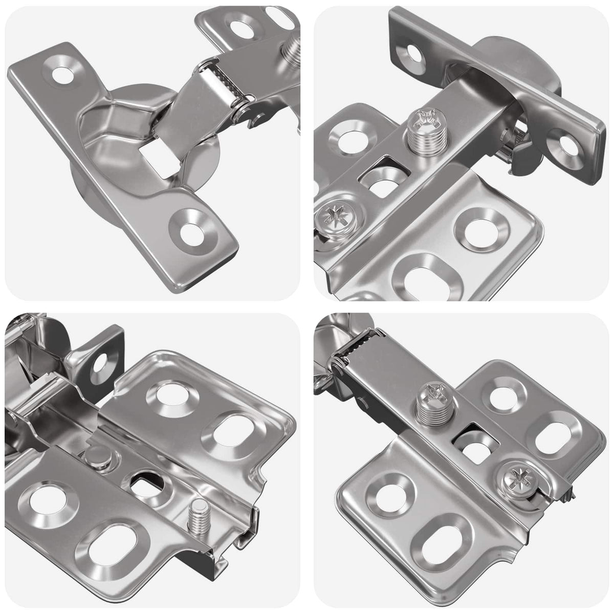Šarka 12 pcs Nikla 85 x 52,5 x 9,5 mm Željezo