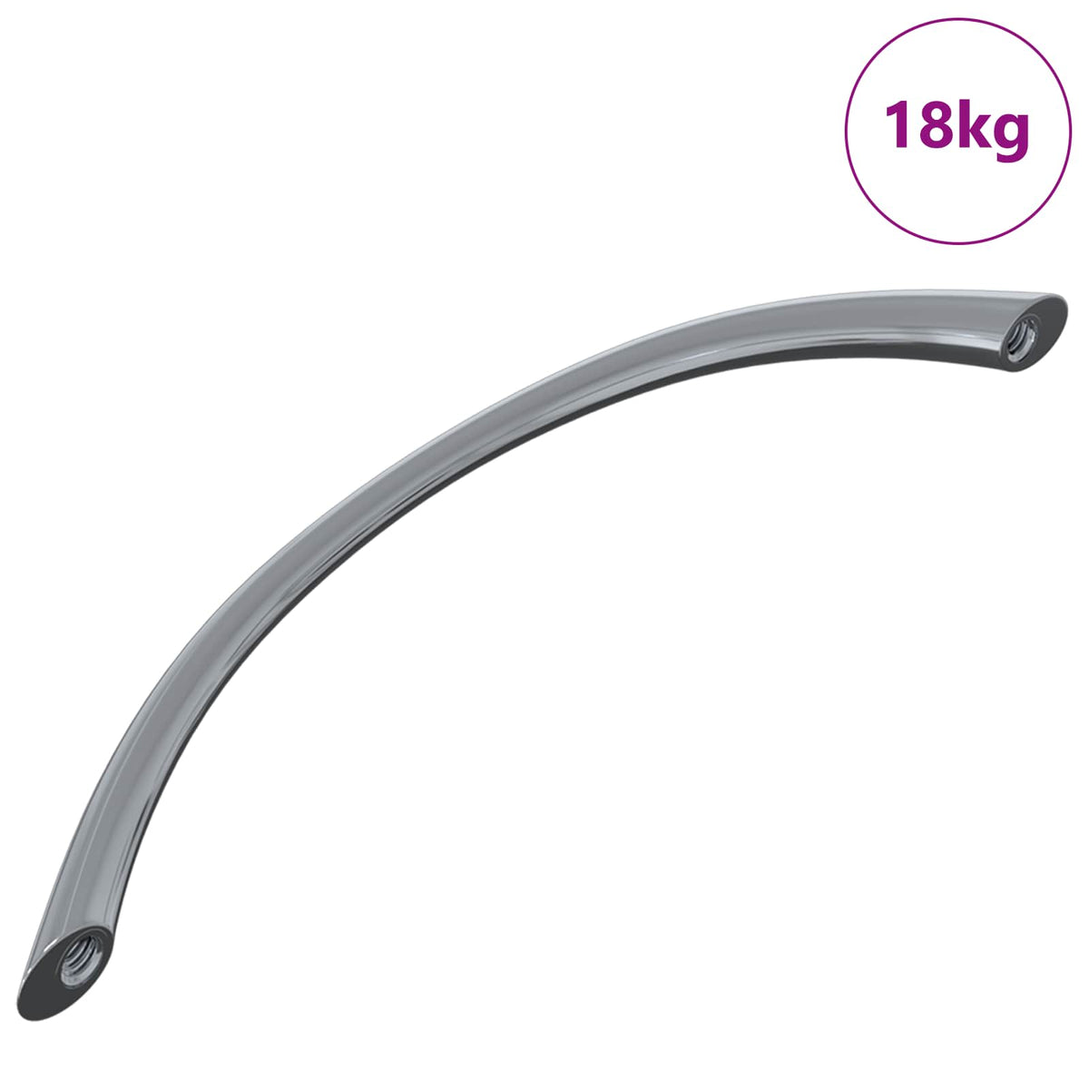 Drška 1385 pcs Srebrno 107 x 3.6 x 23 mm Nehrđajući čelik