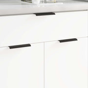 Drška 2 pcs Crna 120 x 39.6 x 17 mm Aluminij
