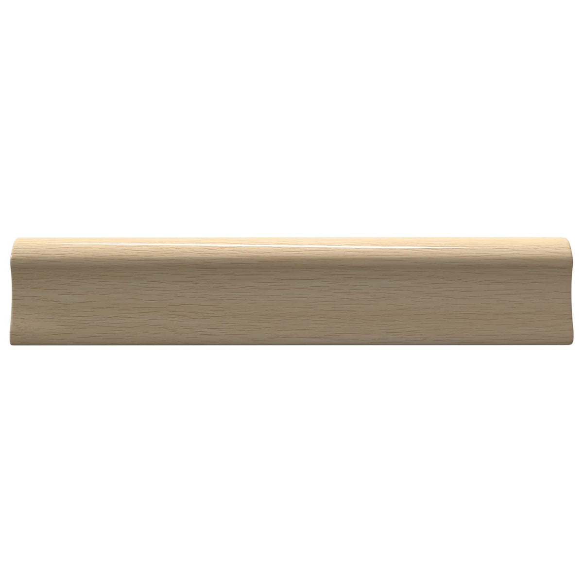 Ravna drška 2 pcs Boja prirodnog drva 130 x 25 x 30 mm