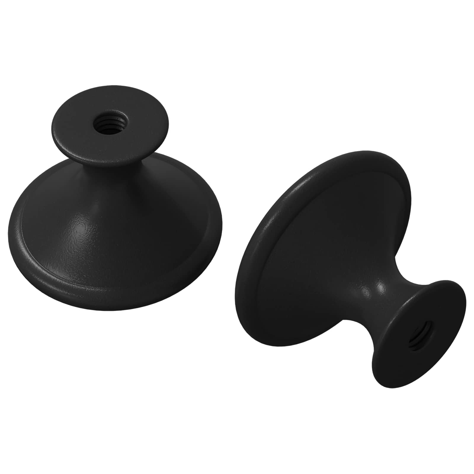 Drška 2 pcs Crna Ø30 mm Aluminij