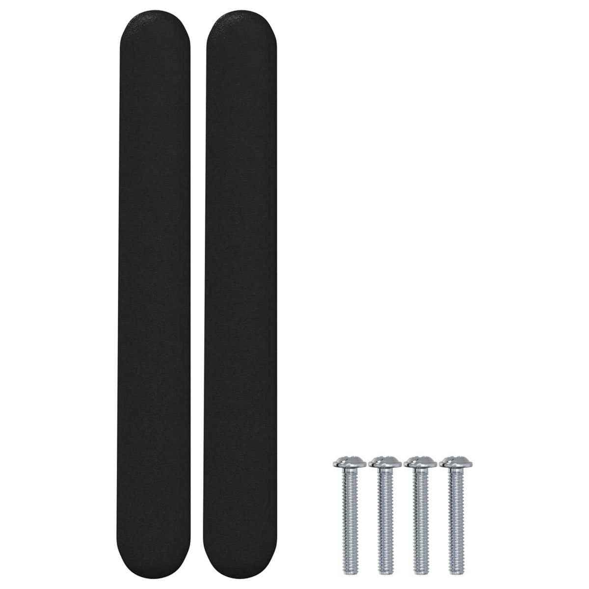Drška za ormar 474 pcs Crna 121 x 16.6 x 28.3 mm Željezo