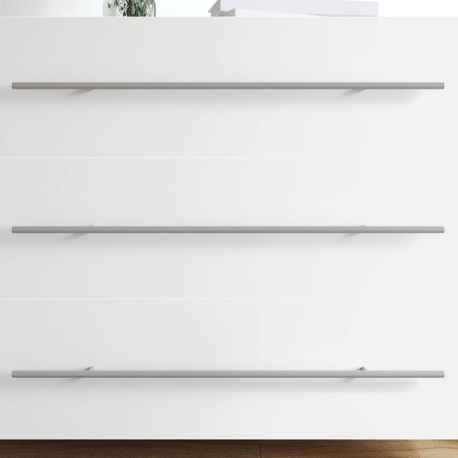 Drška za ormar 2 pcs Srebrno 700mm Nehrđajući čelik